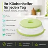 Mikrowellen Abdeckhaube 26 cm, Farbe:Grün Produktbild-Vorschau 7