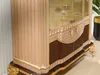 Casa Padrino Luxus Barock Vitrine Grau / Dunkelbraun / Gold Produktbild-Vorschau 3