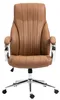 Chaise de bureau Wigan cuir véritable Voir les images du produit 2
