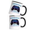 Geburtstagskind Level 12 Freigeschaltet Tasse Schwarz Happy Produktbild-Vorschau 2