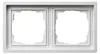 Cornice Gira per interruttore piatto 0212112 bianco puro, 1 Anteprima dell’immagine prodotto 2