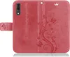 Handytasche für Huawei P20 Blumen Flip Cover Buchhülle mit Produktbild-Vorschau 4