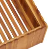 vidaXL Letto rialzato da giardino 50 x 50 x 25 cm in legno Anteprima dell’immagine prodotto 3
