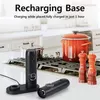 USB-aufladbare elektrische Salz- und Pfeffermühle, Produktbild-Vorschau 4