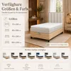 Trinity K-1 Einzelbett 90x200 Creme | Boxspringbett mit Produktbild-Vorschau 4