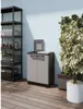 Keter Recyclingschrank Split Premium Grau und Schwarz 92 cm Produktbild-Vorschau 14