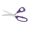 A pair of purple and silver scissors is shown against a white background. Produktbild-Vorschau