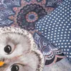 Hip Renforcé Bettwäsche - Nova -  Mandalas mit Eule, blau Produktbild-Vorschau 5
