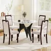 Set di 2 sedie da pranzo COSTWAY, sedie da cucina in legno, Anteprima dell’immagine prodotto 2