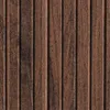 BELIANI Szafka RTV ciemnobrązowa z czarnym MDF 180 cm retro Podgląd zdjęcia produktu 8