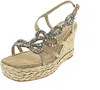 Alma En Pena Keilsandalette Beige Produktbild-Vorschau 9