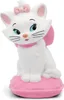 A white cat figurine with pink bows and collar, sitting on a pink cushion. Produktbild-Vorschau