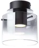 Lampada BRILLANTE Beth a sospensione 3flg caffè/vetro Anteprima dell’immagine prodotto 6