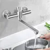 Wandarmatur, 360° drehbare Edelstahlarmatur, Produktbild-Vorschau 2