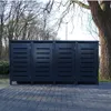 4 Mülltonnenboxen Modell No.6 Anthrazit komplett RAL7016 Produktbild-Vorschau 2