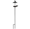 Vogeltränke Schirm Gartenstecker Vogelbad mit Dach Produktbild-Vorschau 4