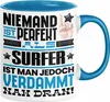 Surfer Geschenk Tasse Lustige Geschenkidee für Surfer Produktbild-Vorschau 1