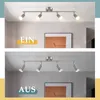 ZMH LED Deckenstrahler 4 Flammig Wohnzimmer Deckenleuchte Produktbild-Vorschau 6