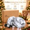 2X2m 144 LED Lichterkette Netz Lichternetz Weiß 8Modi Produktbild-Vorschau 9
