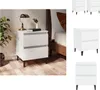 A bedroom scene with a nightstand next to a bed. Produktbild-Vorschau