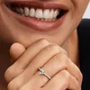 Anello Pandora Farfalla Brillante Argento Bianco 194269C03 Anteprima dell’immagine prodotto 3