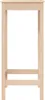 vidaXL Tavolo da bar 50x50x110 cm in legno di pino Anteprima dell’immagine prodotto 5