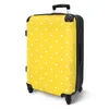 NoBoringSuitcases.com® Großer Koffer - Herzen - Gelb - Produktbild-Vorschau 2