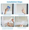 4 ks nálepiek na okná proti zrážkam vtákov, DIY nálepky, Náhľad obrázku produktu 3