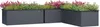 Zelsius Hochbeet für Garten, 200 x 100 x 77 cm | Anthrazit Produktbild-Vorschau 3
