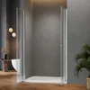 IMPTS Schwingtür Duschkabine 120x185cm Doppeltür Pendeltür Produktbild-Vorschau 2