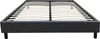 Sommier "Andy" - 160 x 200 cm - PVC - Gris anthracite Voir les images du produit 1