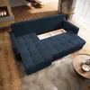 Masseno Ecksofa NIDA mit Schlaffunktion L-Form, Sofa mit Produktbild-Vorschau 3