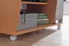 FineBuy Table d'ordinateur GRASSE à roulettes en hêtre 90 x Voir les images du produit 5