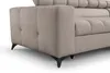 Close-up of the corner and armrest of a beige sofa. Produktbild-Vorschau