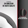 HEYNER® Housse de volant 37-39 cm pour voiture, gris, en Voir les images du produit 4