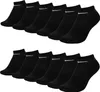A set of black Nike no-show socks arranged in two rows. Produktbild-Vorschau
