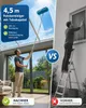 Teleskop-Fensterreiniger 4,5 m, 5-in-1 mit 180°-Kopf Productafbeelding-voorbeeld