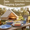 LS-LebenStil Camping-Geschirr Picknick-Set 12-teilig Produktbild-Vorschau 7