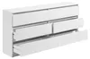 Home Collective Kommode Sideboard mit 6 Schubladen Produktbild-Vorschau 5