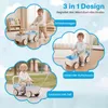 COSTWAY 3 in 1 Kinderwagen mit Rollen, Produktbild-Vorschau 4