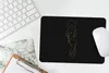 MuchoWow® Mauspad Mousepad Frau - Schwarz - Gold - Produktbild-Vorschau 5