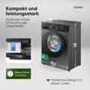 Bomann® Waschmaschine 8kg | 15 Programme | Invertermotor - Produktbild-Vorschau 6