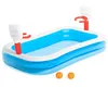 Bestway® Family Pool Basketball 251 x 168 x 102 cm, eckig Produktbild-Vorschau 1