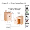 BigDean Nistkasten für Meisen & Kleinvögel - Vogelhaus aus Produktbild-Vorschau 6