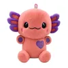 Kuscheltier Axolotl 25 cm rosa-lila – Weiches Plüschtier, Produktbild-Vorschau 1