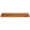 Design Tischplatte 50x20x3,8 cm Rechteckig Massivholz Produktbild-Vorschau 3