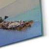 DEQORI Hybrid Leinwand Bild 100x50 cm 'Klippenlichterfest' Produktbild-Vorschau 5