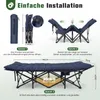 Sekey Tragbares Feldbett mit Matratze, Feldbett Klappbett Produktbild-Vorschau 2