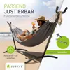 Juskys Hängematte Paya mit Gestell - Doppelhängematte für 2 Produktbild-Vorschau 5