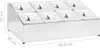 vidaXL Supporto gastronorm con 8 contenitori GN 1/6 in Anteprima dell’immagine prodotto 8